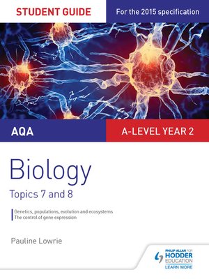 cover image of AQA AS/A-level Year 2 Biology Student Guide